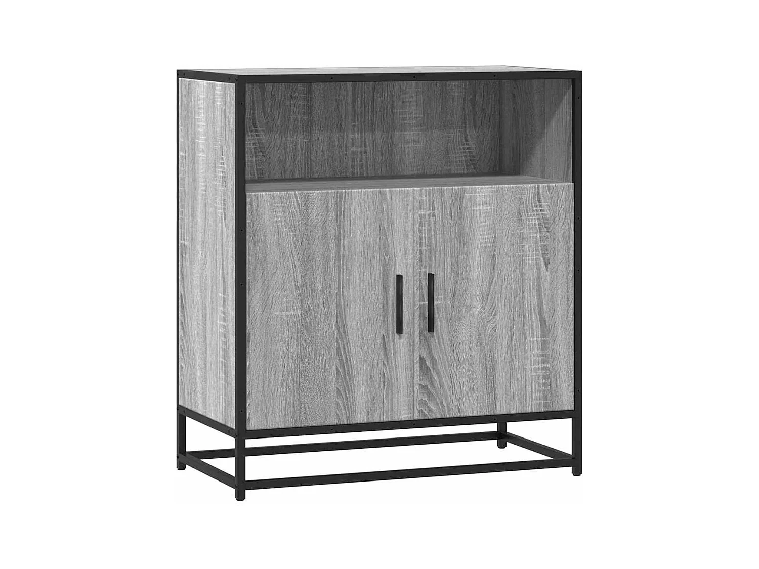 Buffet sonoma gris 68x35x76 cm bois d'ingénierie