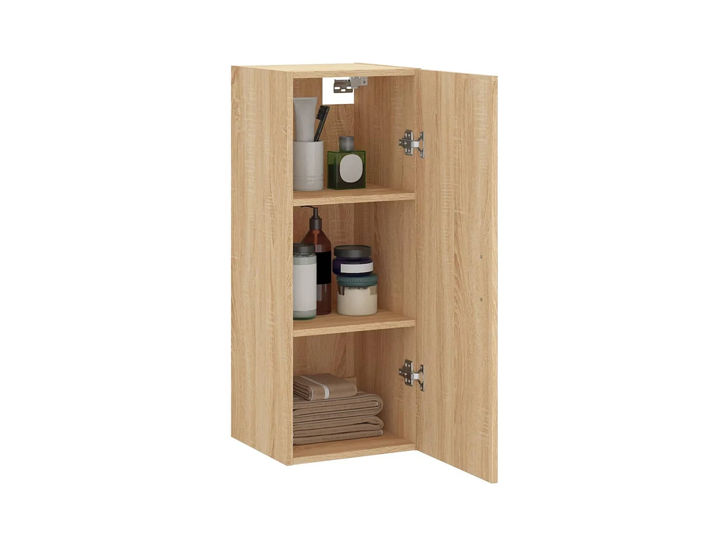 Armoire murale chêne sonoma 34,5x34x90 cm