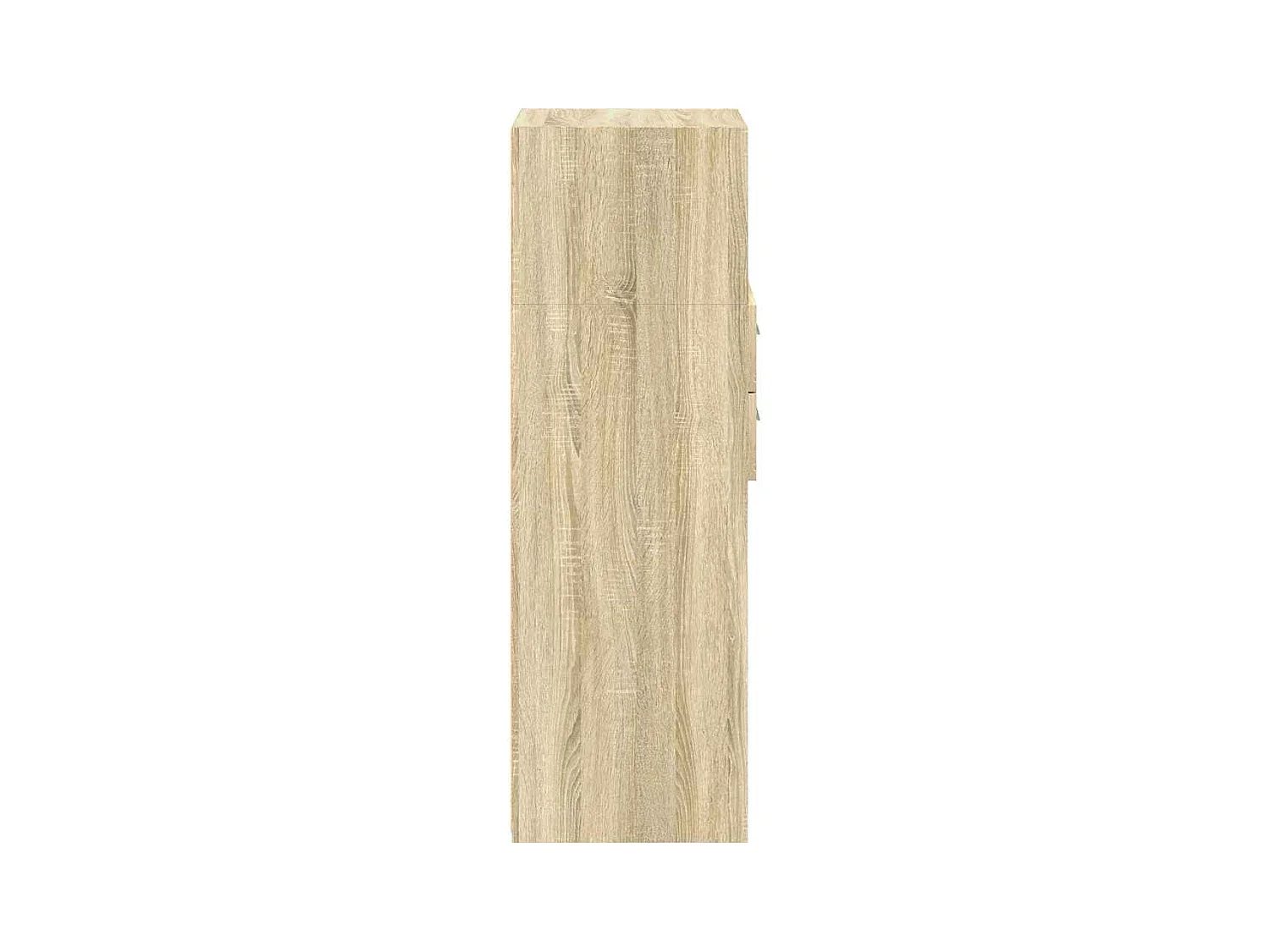 Buffet haut chêne sonoma 40x42,5x124 cm bois d'ingénierie