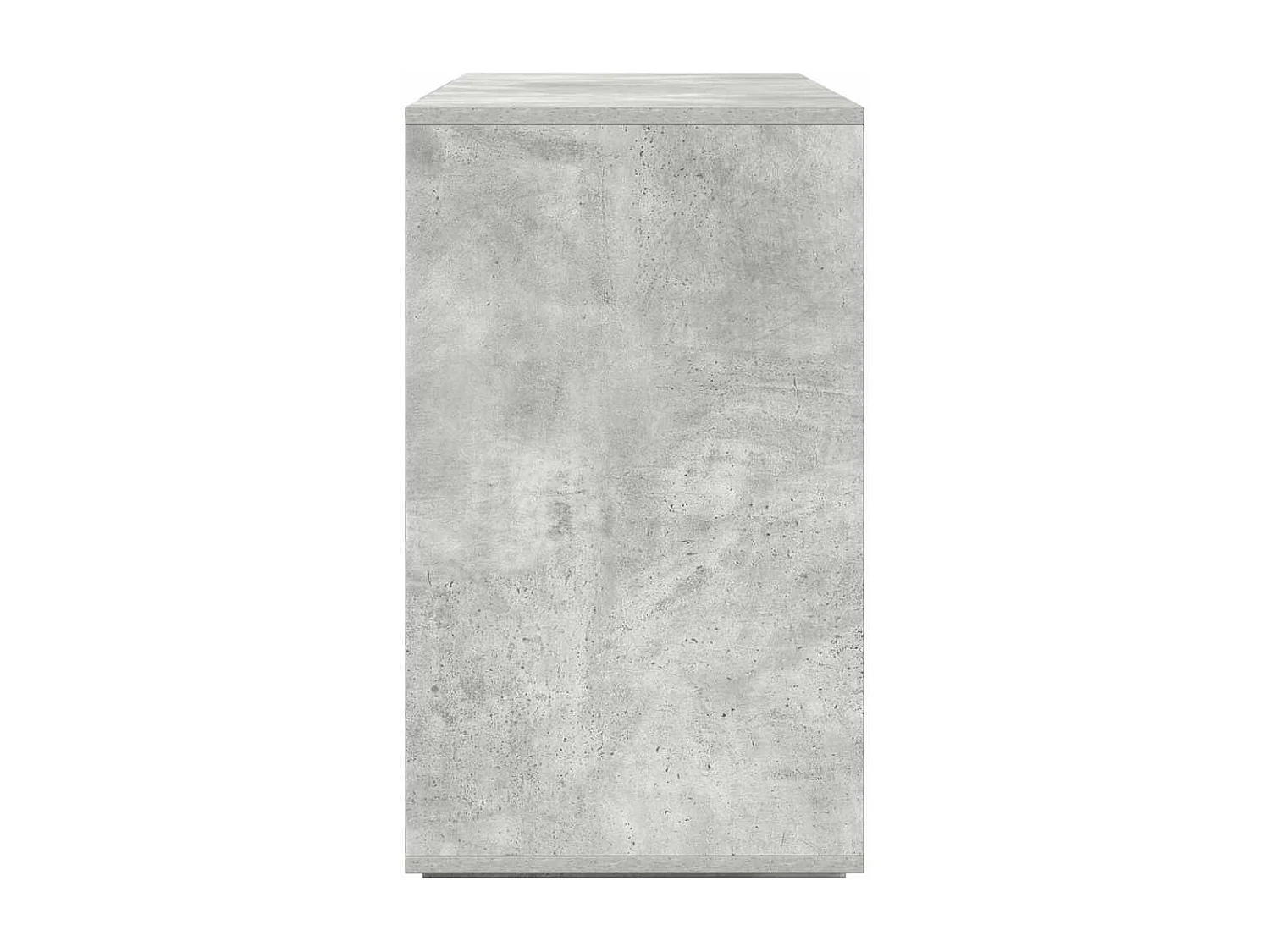 Buffet gris béton Gris béton Mélamine 120 x 41 x 75 cm