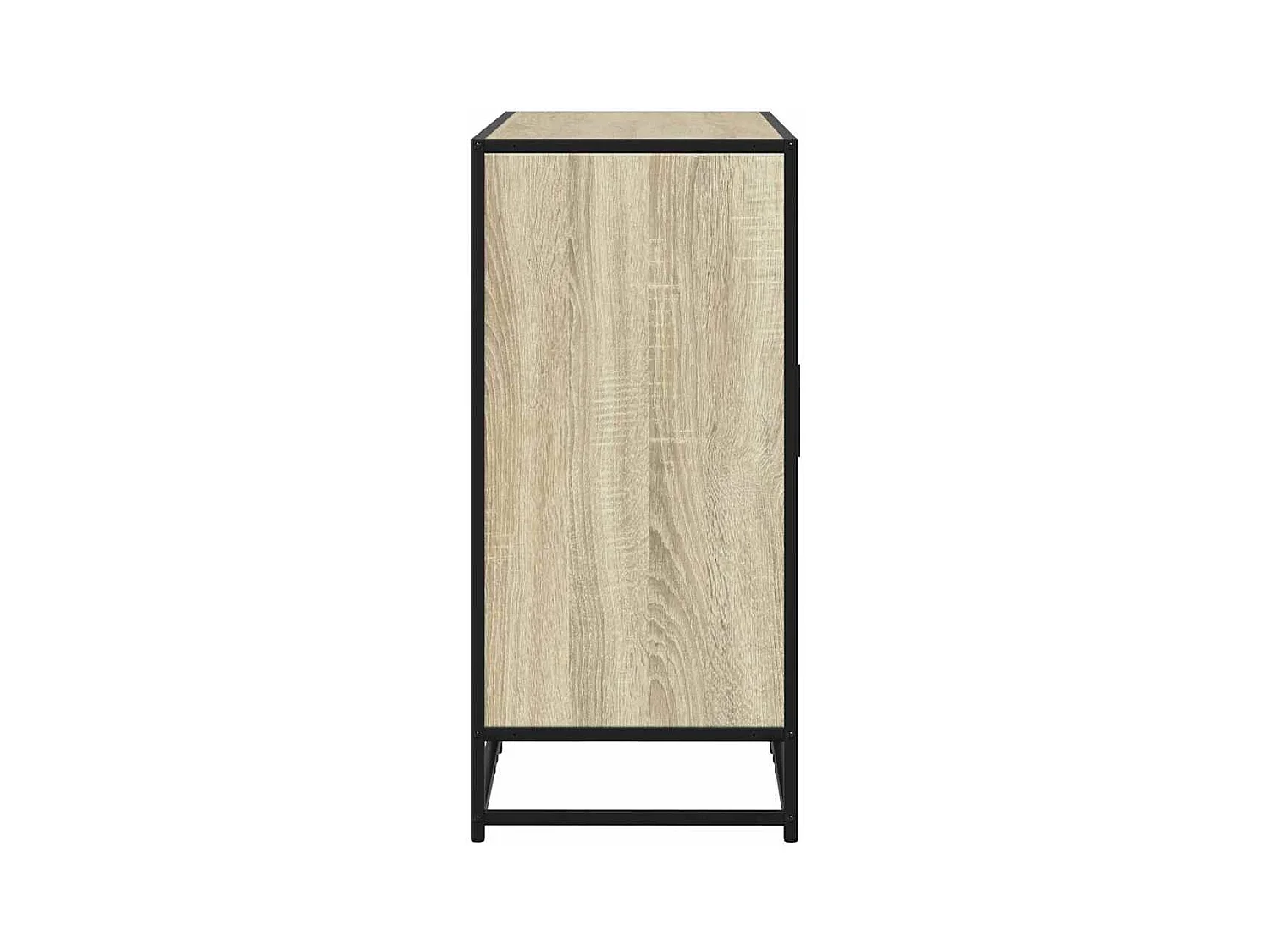 Buffet chêne sonoma 92x35x76 cm bois d'ingénierie