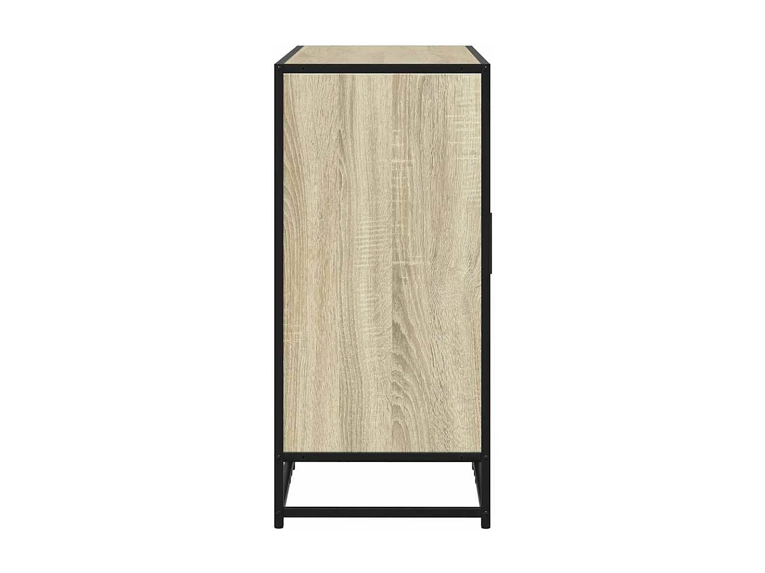 Sonoma eiken dressoir 92x35x76 cm bewerkt hout