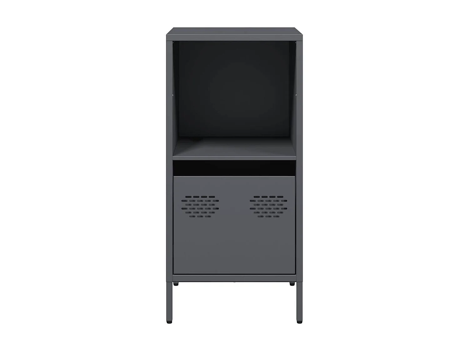 Buffet anthracite 35x39x73,5 cm acier laminé à froid