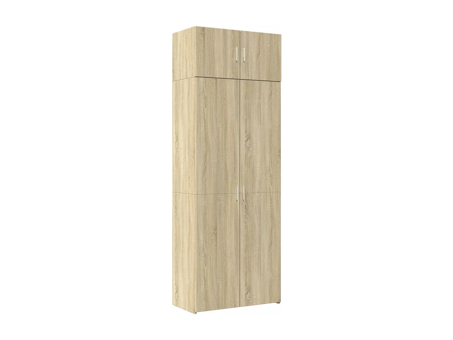Armoire de rangement chêne sonoma 80x42,5x225 cm