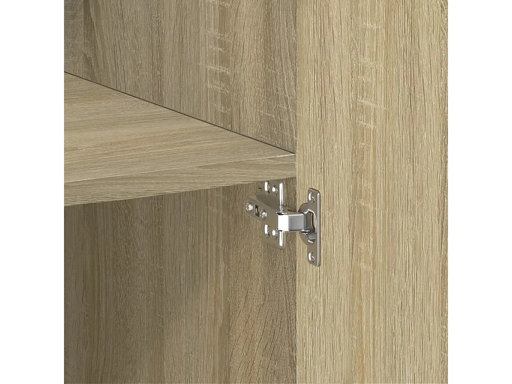 Armoire de rangement chêne sonoma 80x42,5x225 cm