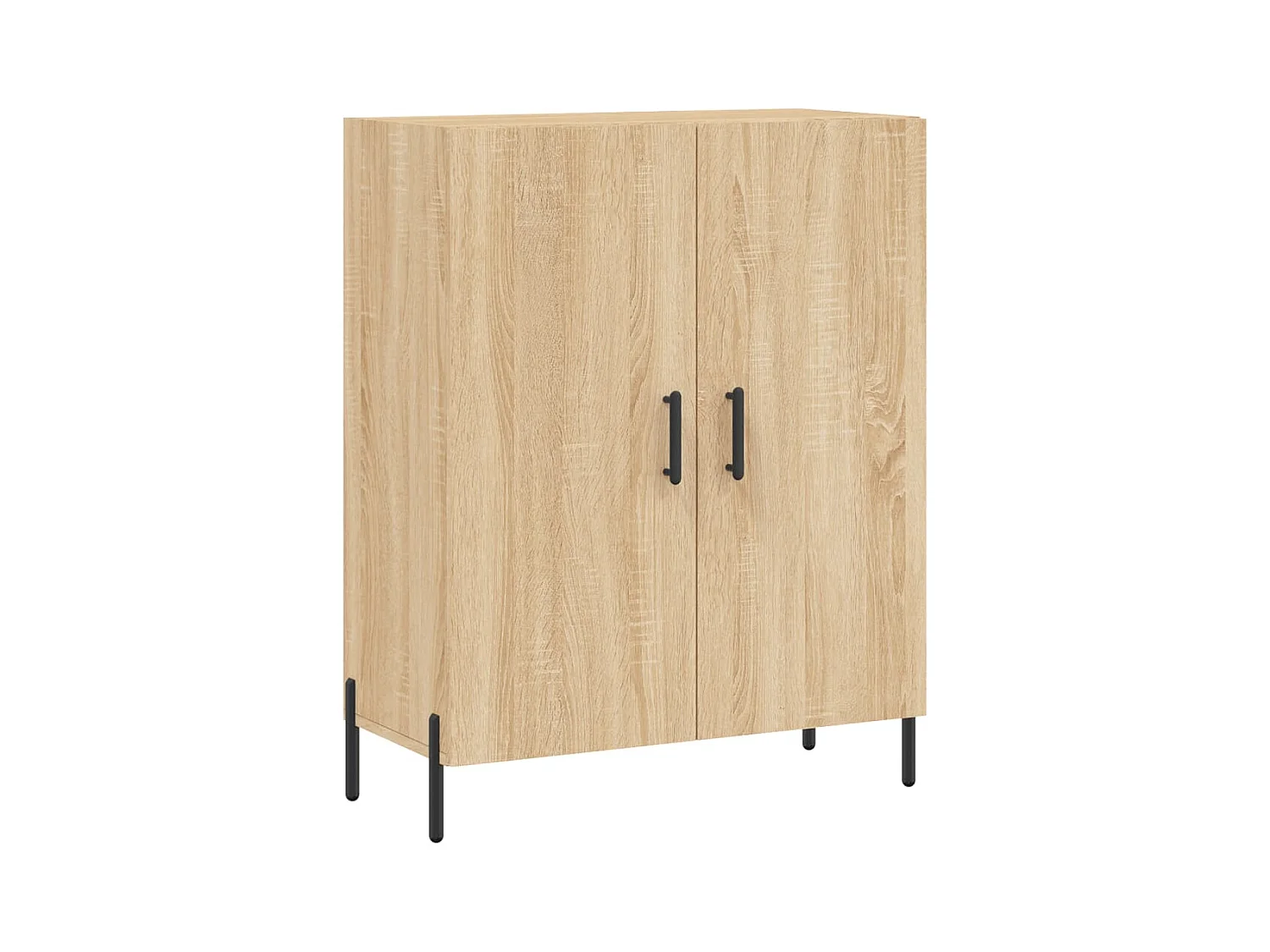 Credenza in rovere Sonoma 69,5x34x90 cm in legno ingegnerizzato