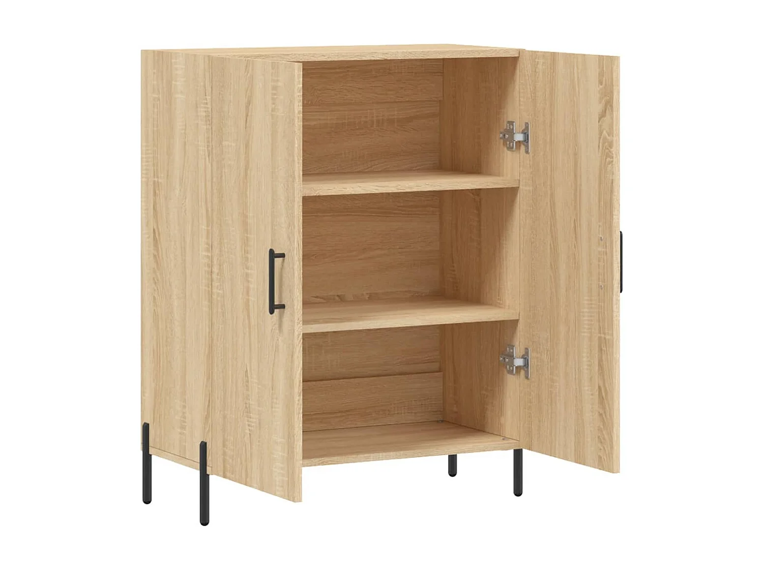 Credenza in rovere Sonoma 69,5x34x90 cm in legno ingegnerizzato