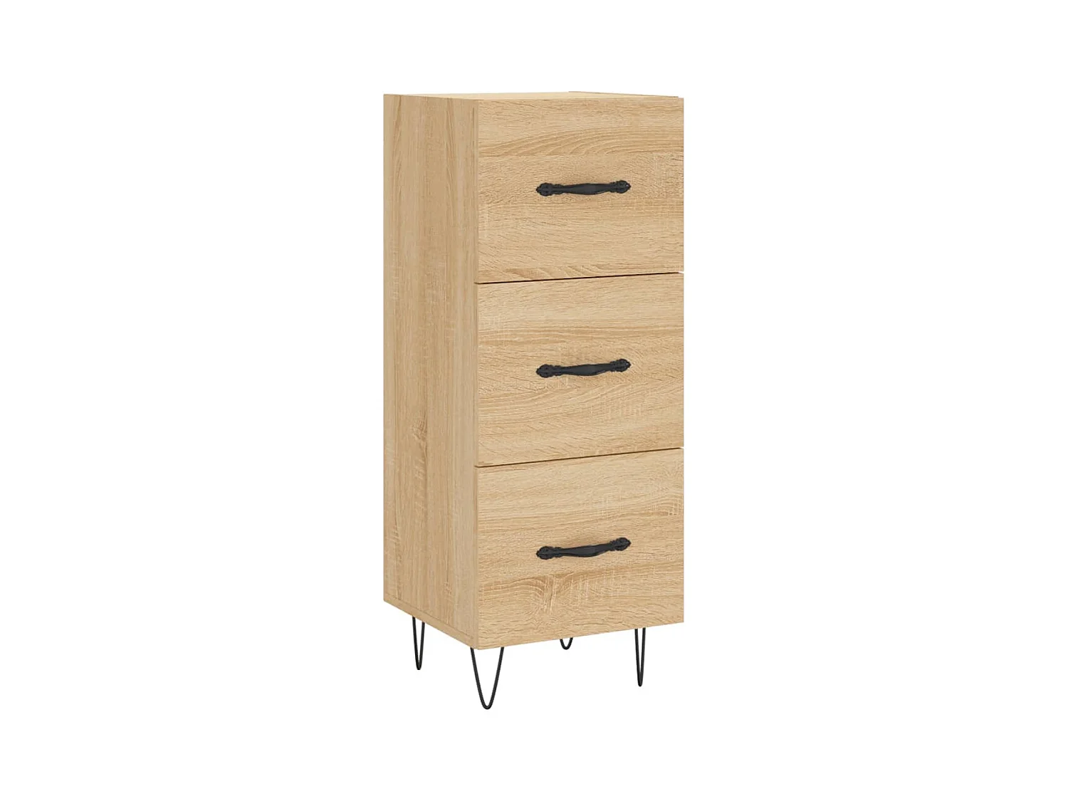Buffet Chêne sonoma 34,5x34x90 cm Bois d'ingénierie