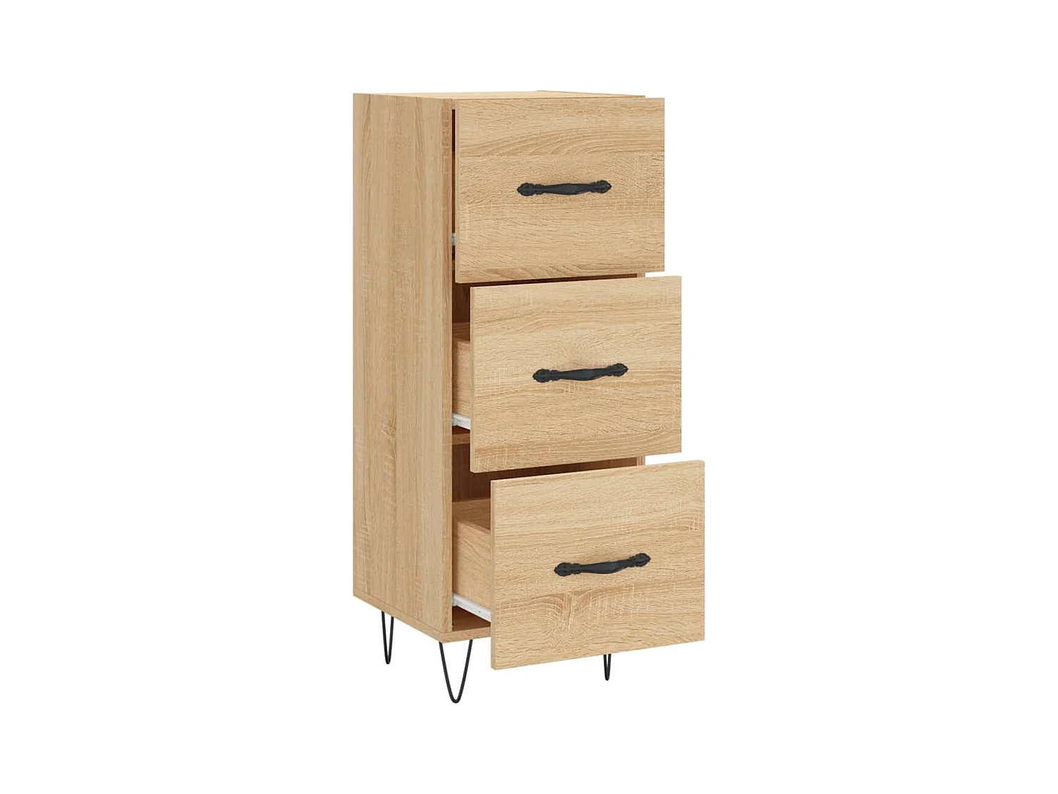 Buffet Chêne sonoma 34,5x34x90 cm Bois d'ingénierie