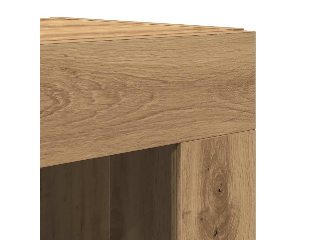 Aparador Artisan Roble 69,5 x 34 x 180 cm Madera de ingeniería