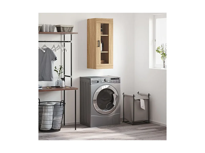Sonoma eiken wandkast 34,5x34x90 cm