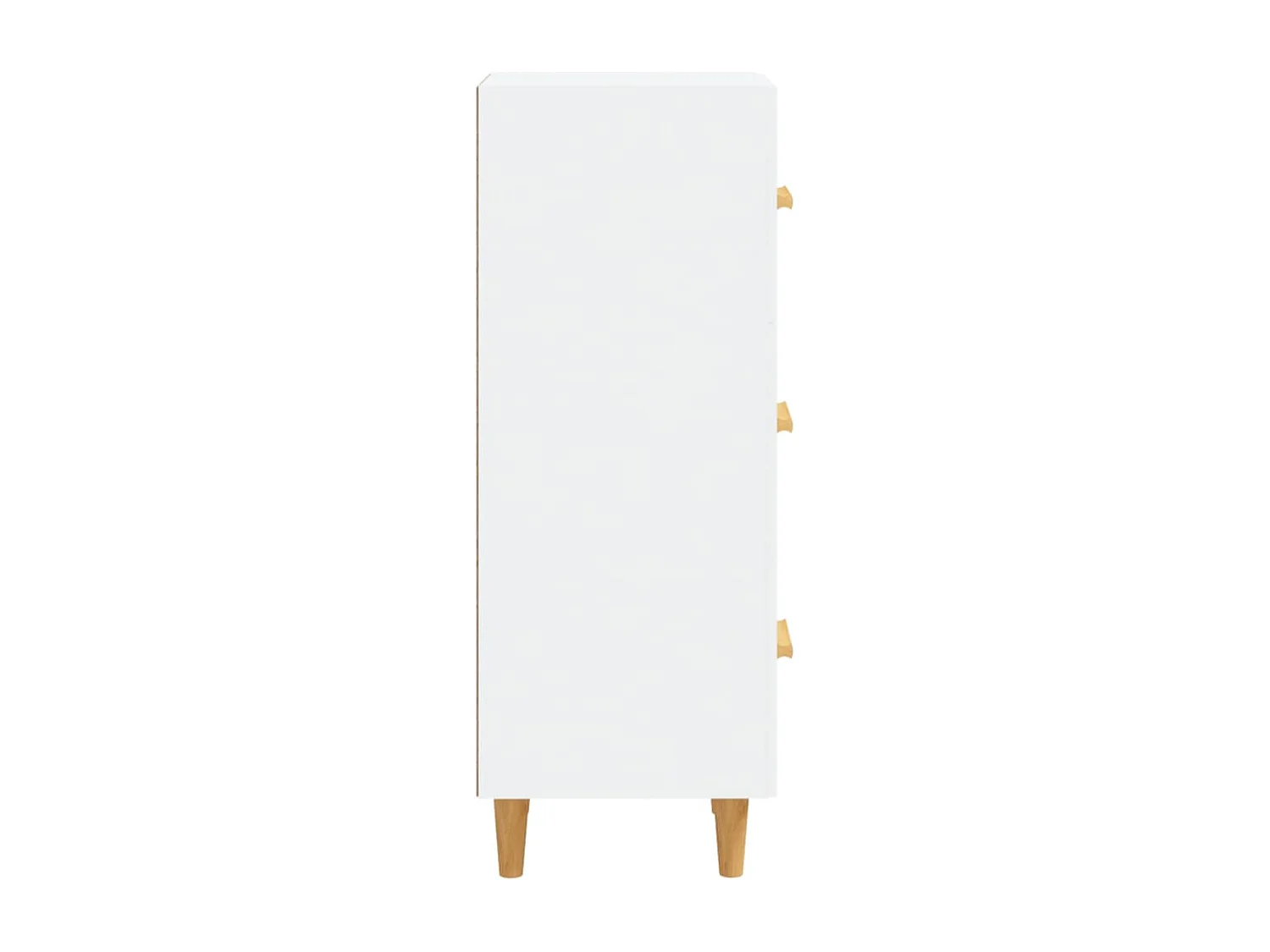 Buffet blanc 34,5x34x90 cm bois d'ingénierie