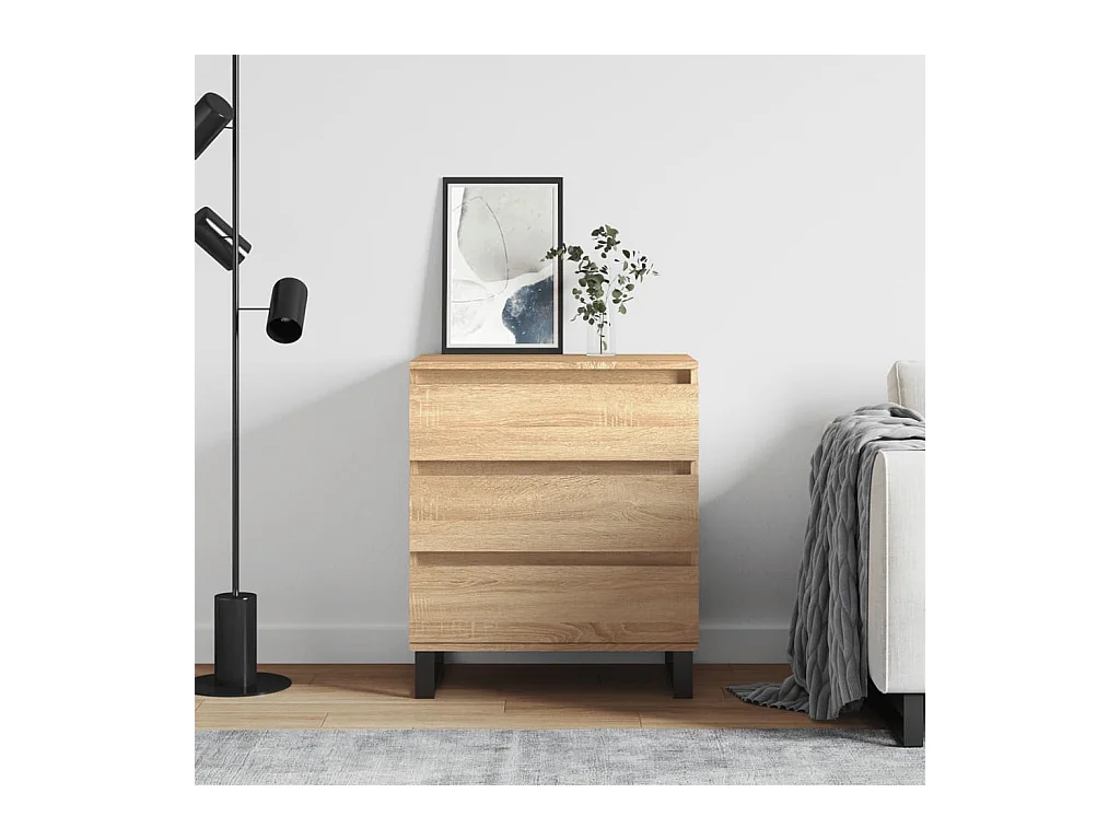 Buffet Chêne sonoma 60x35x70 cm Bois d'ingénierie