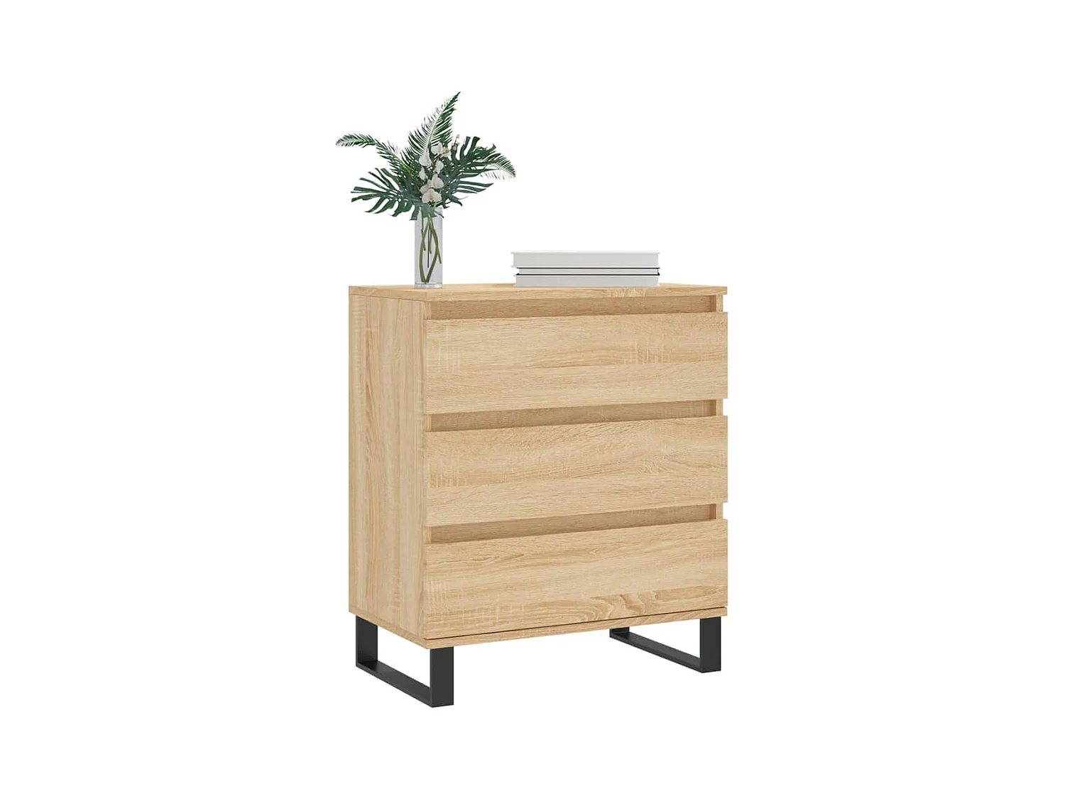 Buffet Chêne sonoma 60x35x70 cm Bois d'ingénierie