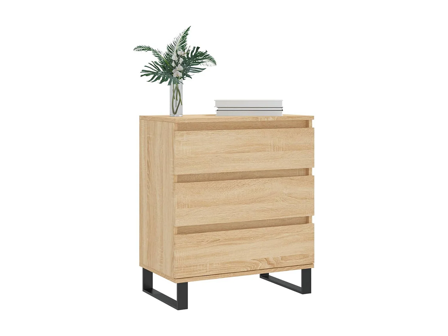 Buffet Chêne sonoma 60x35x70 cm Bois d'ingénierie