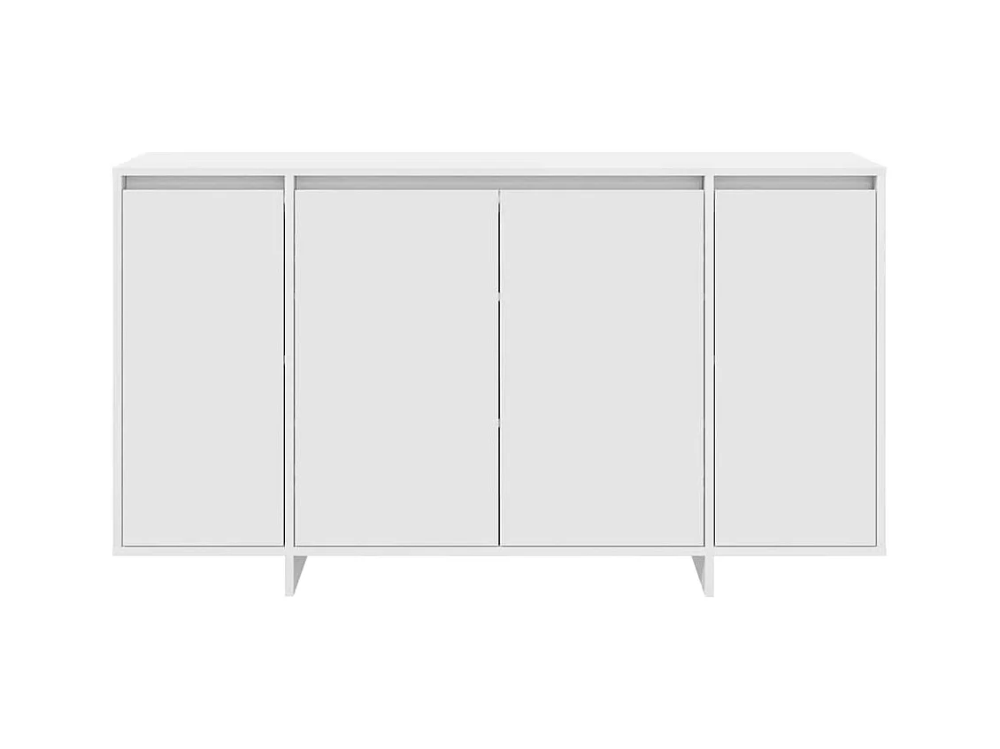 buffet blanc Blanc Bois 135 x 41 x 75 cm Buffet blanc