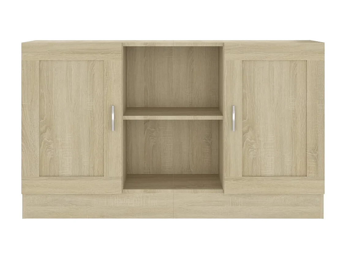 Dressoir Sonoma eiken 120x30,5x70 cm Technisch hout