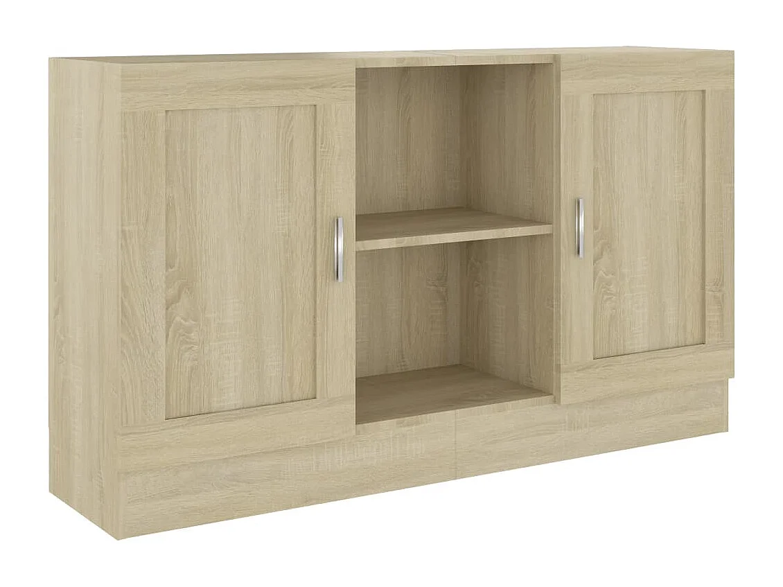 Buffet Chêne sonoma 120x30,5x70 cm Bois d'ingénierie