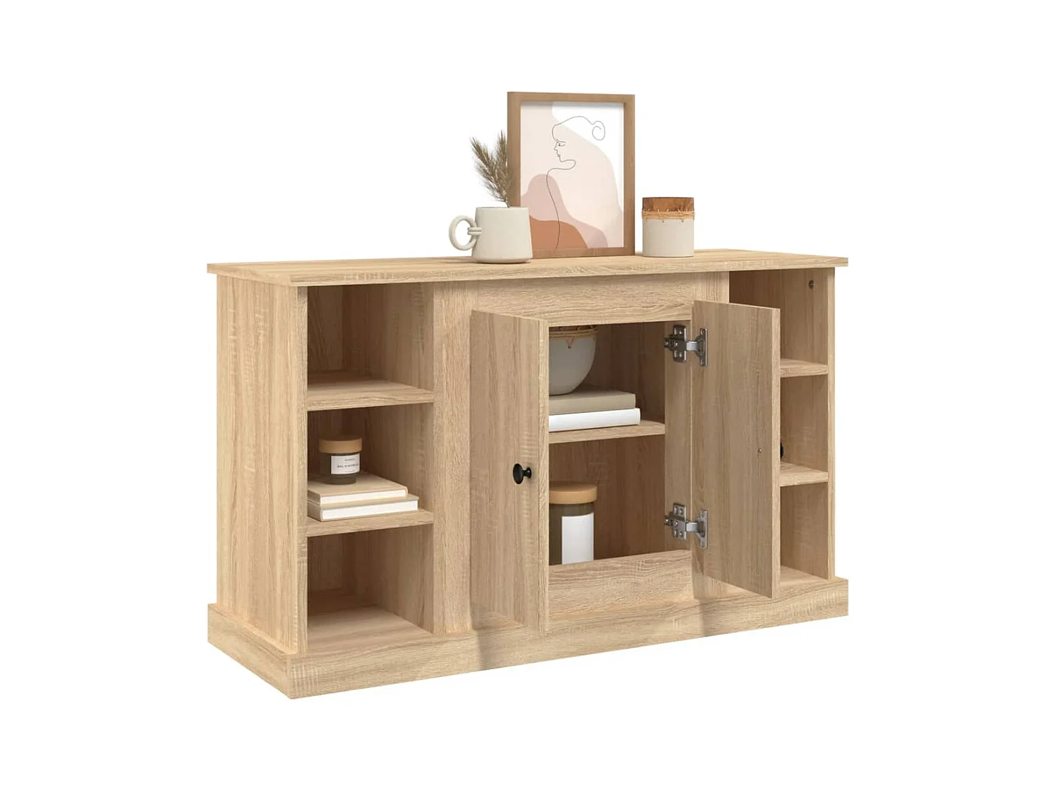 Credenza Sonoma Oak 100x35,5x60 cm Legno ingegnerizzato