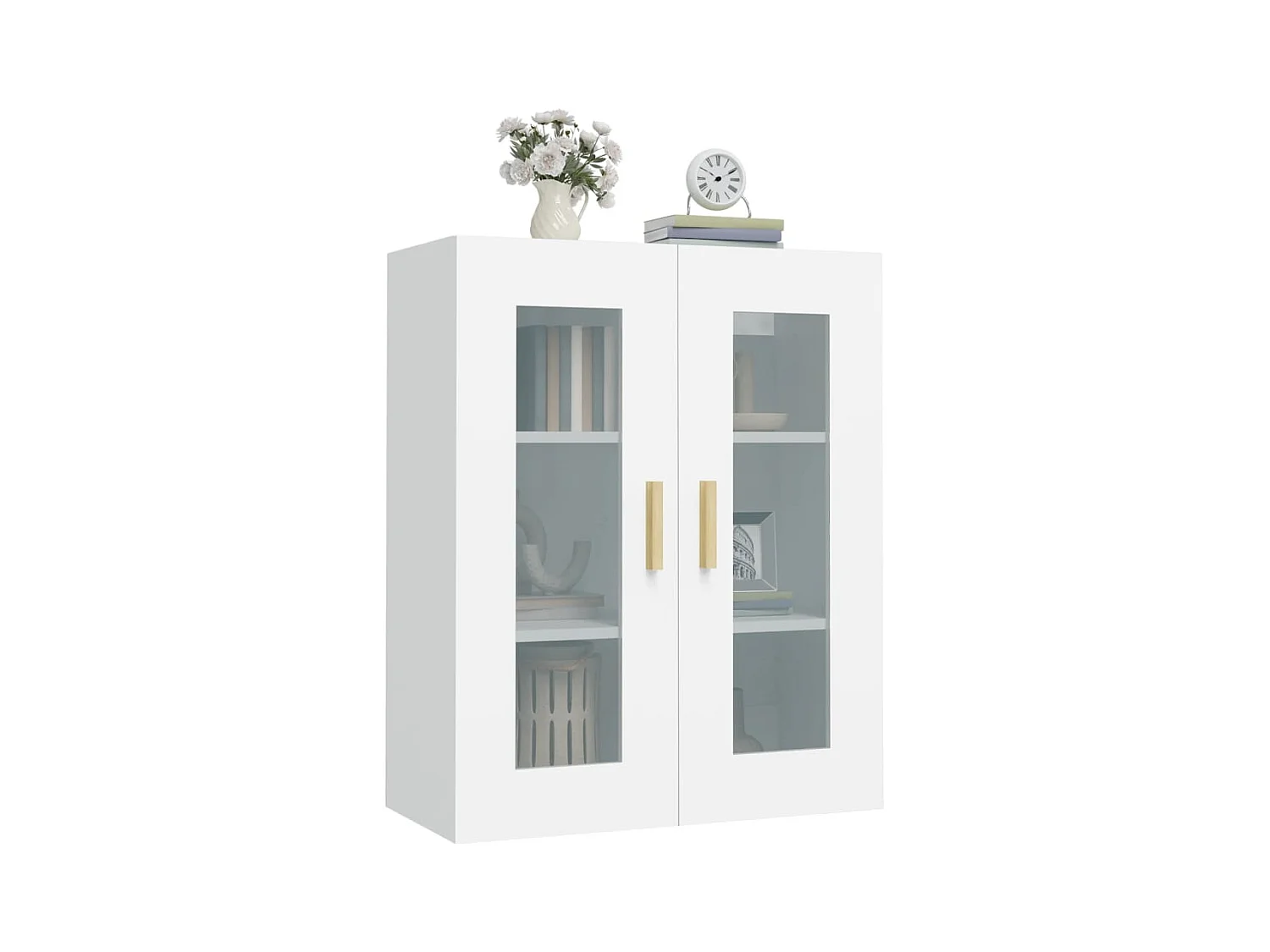 Witte hangkast 69,5x34x90 cm