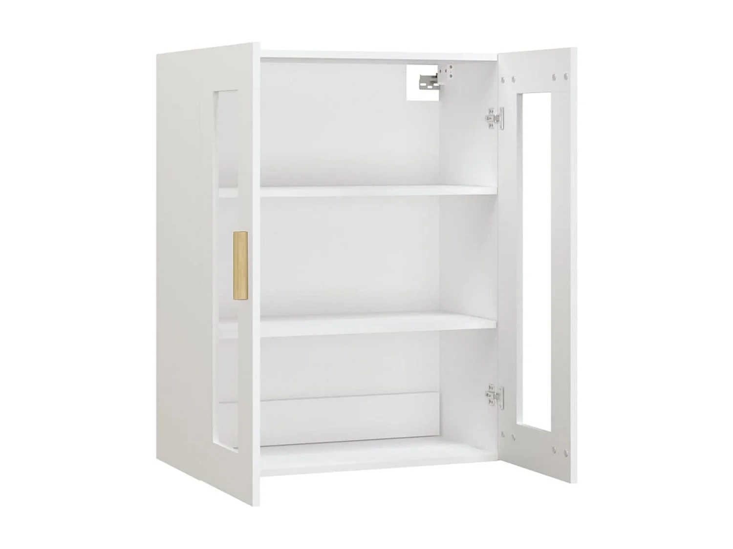 Mobiletto pensile bianco 69,5x34x90 cm