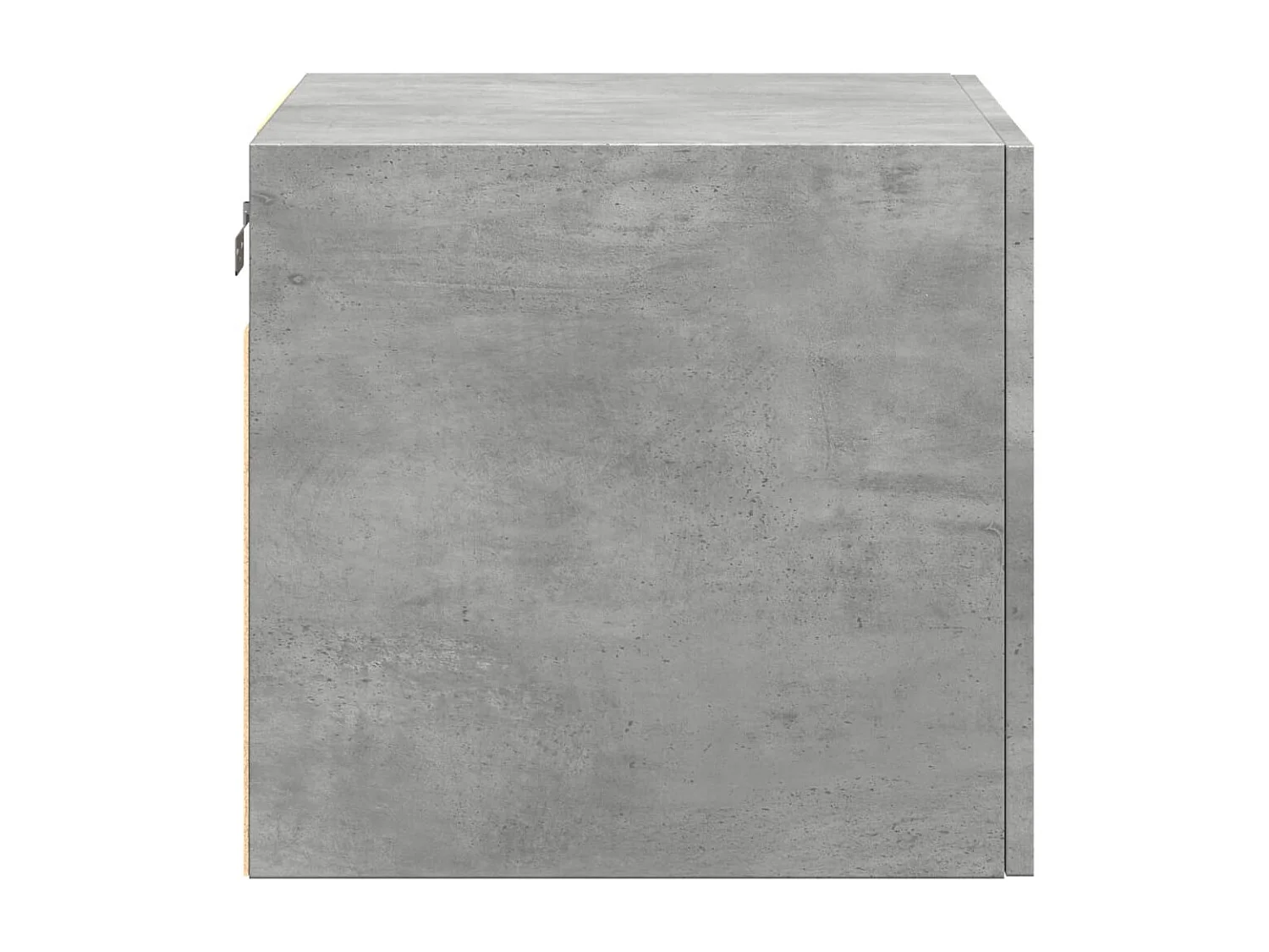 Armoire murale gris béton 50x42,5x40 cm bois d'ingénierie