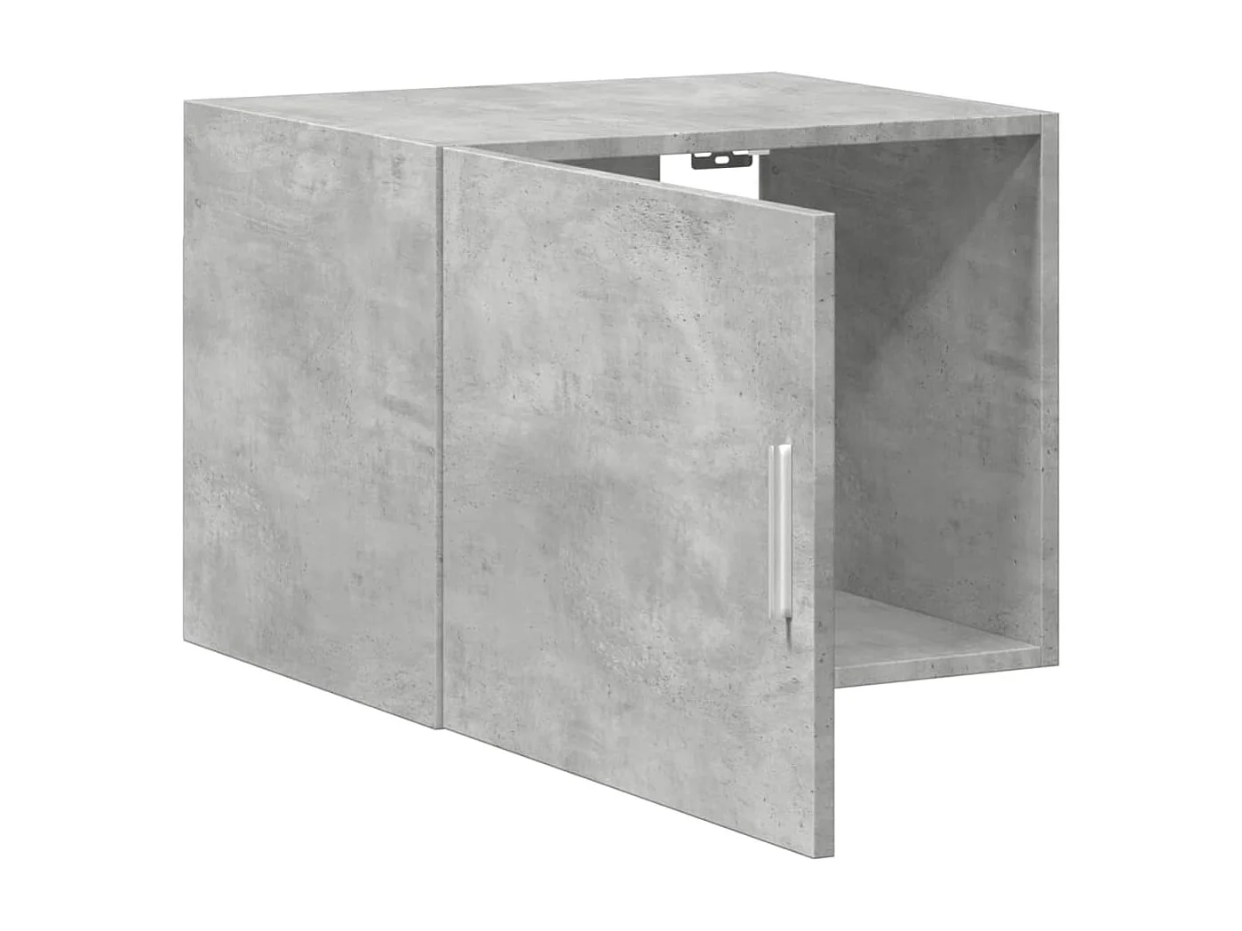 Armoire murale gris béton 50x42,5x40 cm bois d'ingénierie