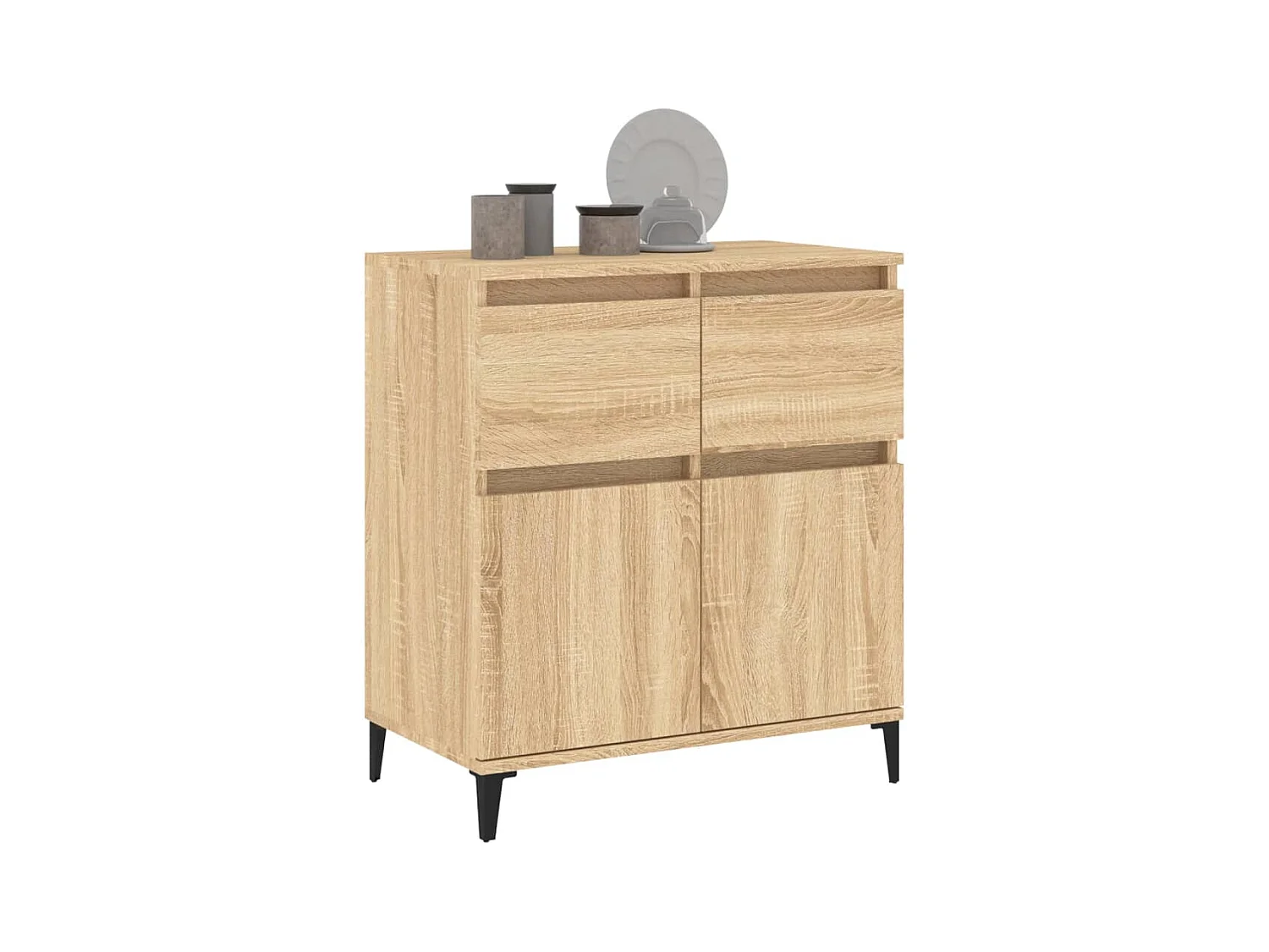 Buffet Chêne sonoma 60x35x70 cm Bois d'ingénierie