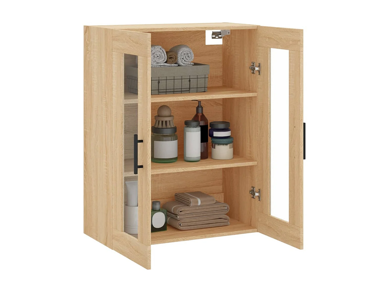 Armoire murale chêne sonoma 69,5x34x90 cm