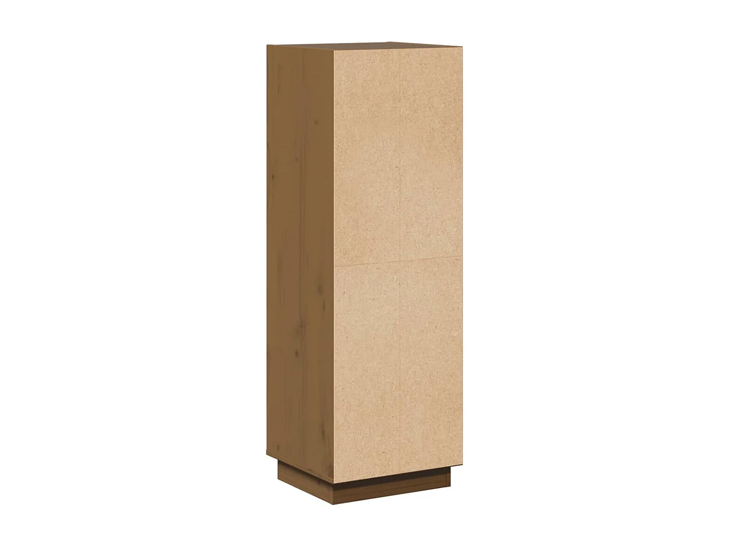 Buffet haut Marron miel 37x34x110 cm Bois massif de pin