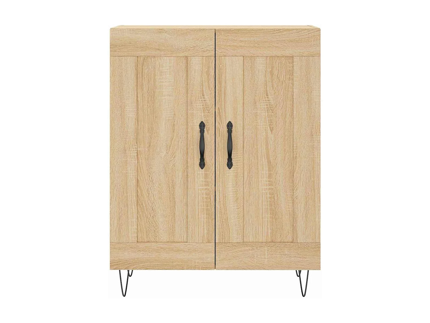 Credenza in rovere Sonoma 69,5x34x90 cm Legno ricostituito
