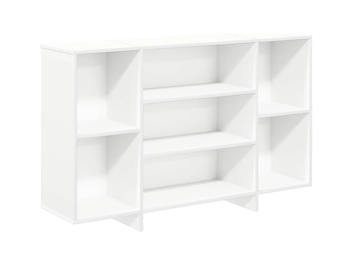 Buffet blanc 120x30x75 cm bois d'ingénierie