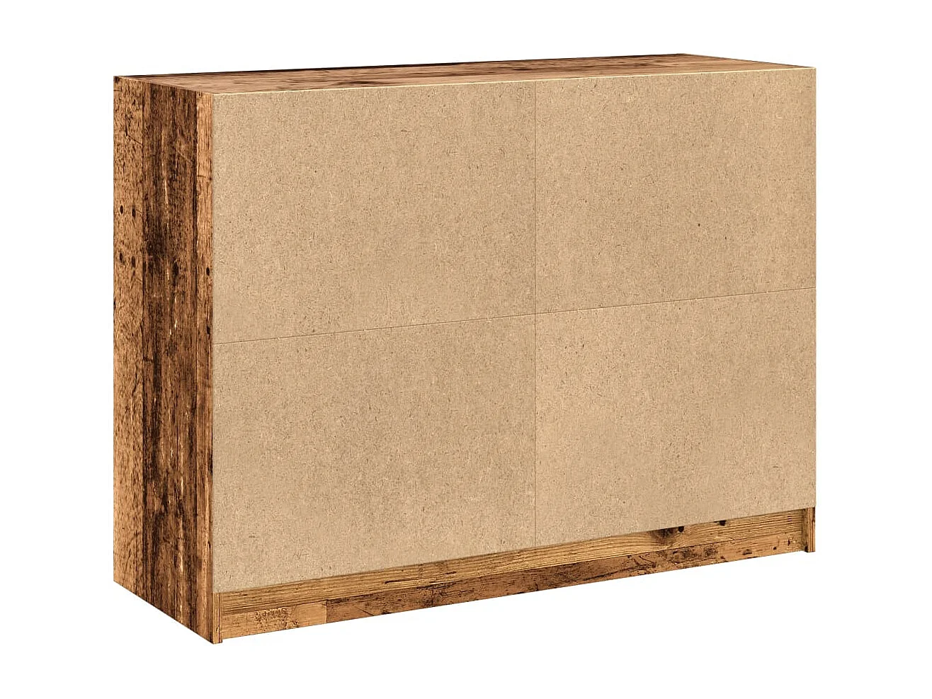 Buffet vieux bois 102x37x75,5 cm bois d'ingénierie