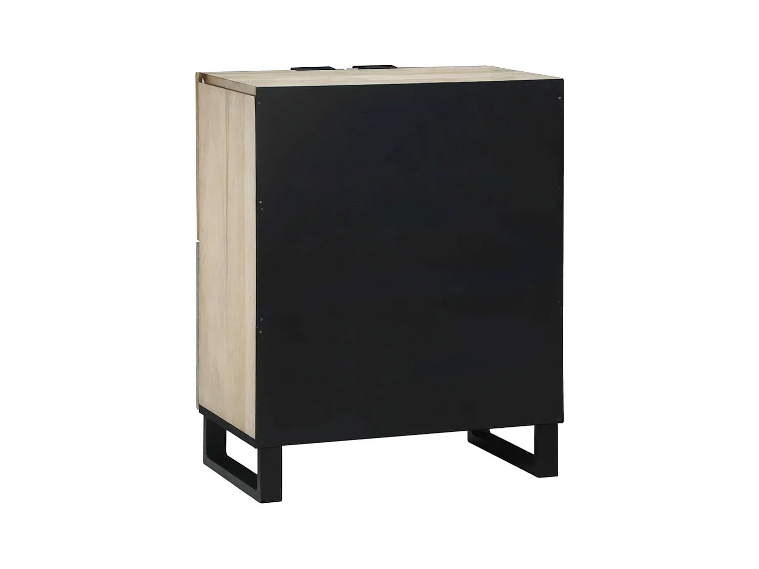 Meubles et étagères de rangement pour médias Blanc et Noir