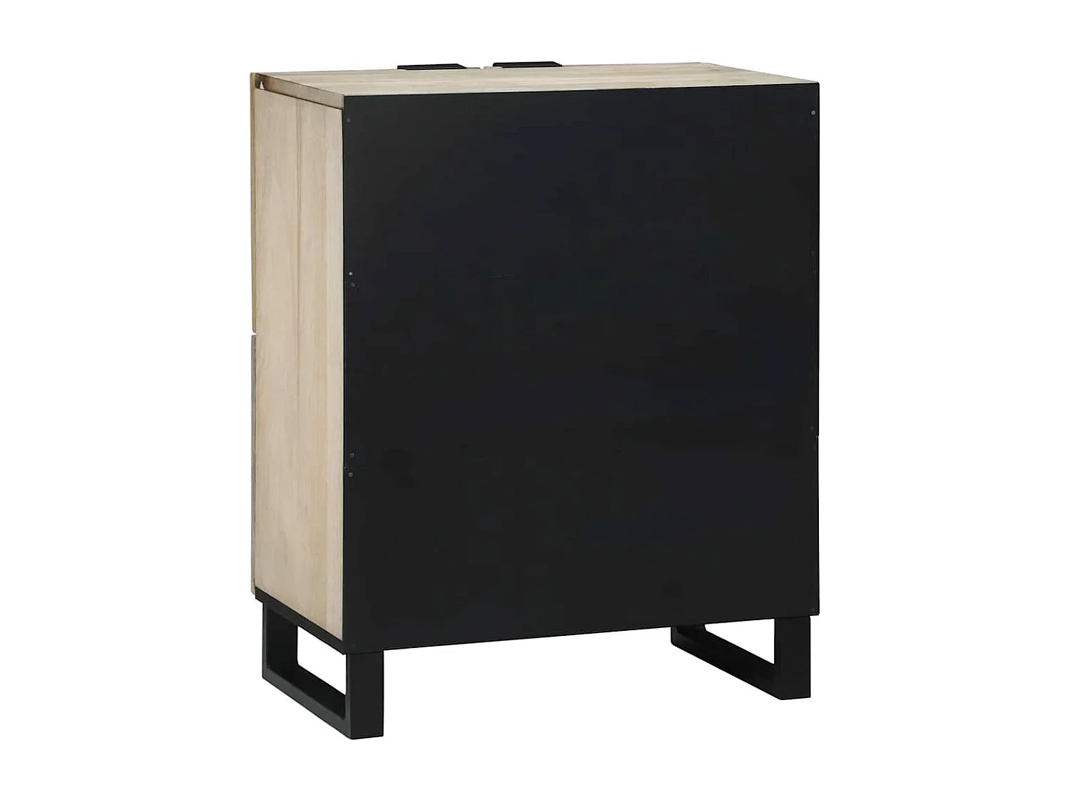 Meubles et étagères de rangement pour médias Blanc et Noir