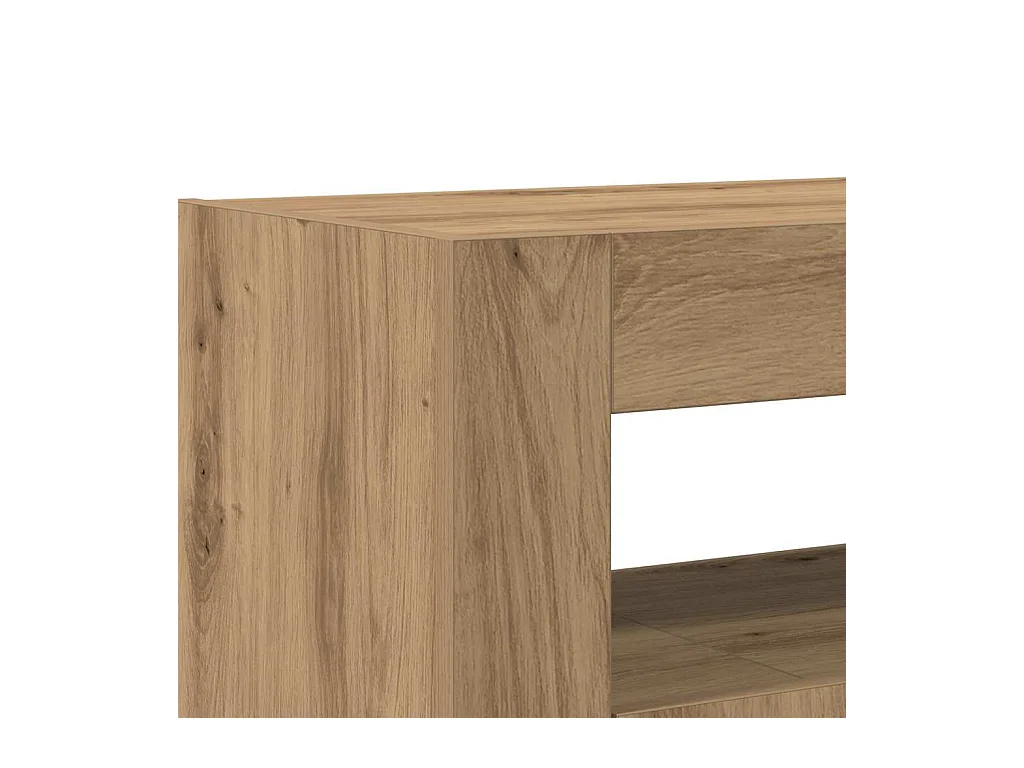 Buffet Chêne artisanal Bois d'ingénierie 116 x 30 x 75 cm Buffet