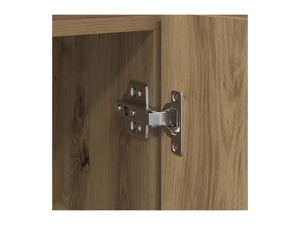 Buffet Chêne artisanal Bois d'ingénierie 116 x 30 x 75 cm Buffet