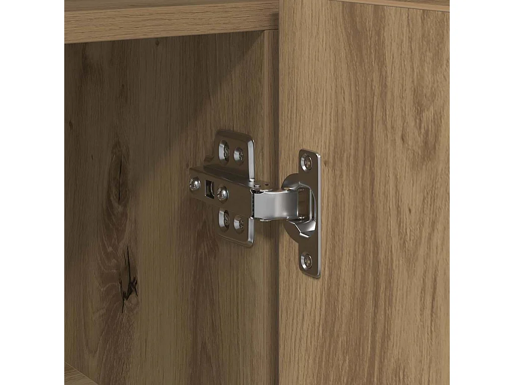 Buffet Chêne artisanal Bois d'ingénierie 116 x 30 x 75 cm Buffet