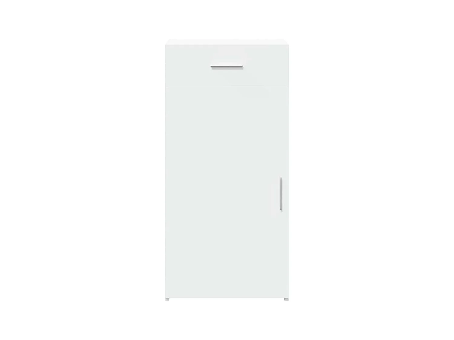 Buffet blanc 45x42,5x93 cm bois d'ingénierie