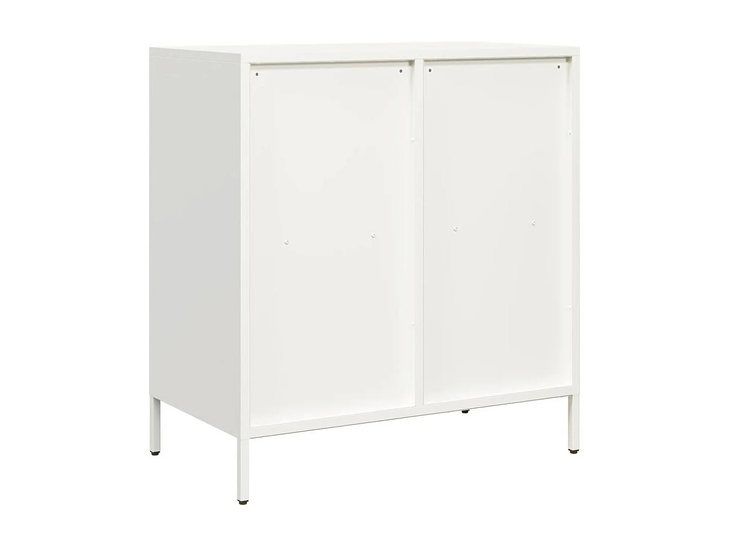 Buffet blanc 68x39x73,5 cm acier laminé à froid