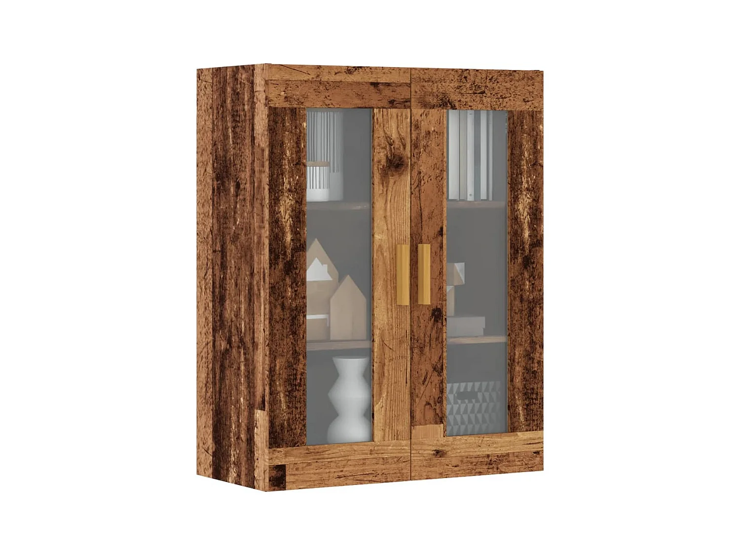 Pensile pensile in legno vecchio 69,5x34x90 cm