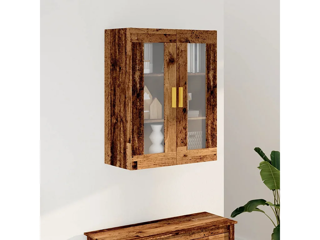 Pensile pensile in legno vecchio 69,5x34x90 cm