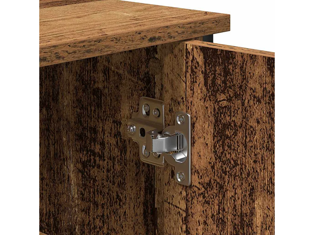 Buffet en bois vieux 100x35x75 cm en bois d'ingénierie