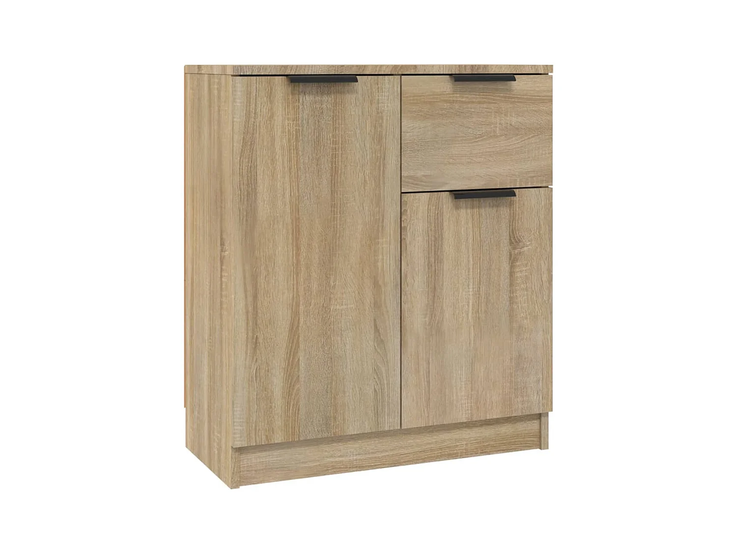 Sideboard aus Sonoma-Eiche, 60 x 30 x 70 cm, Holzwerkstoff
