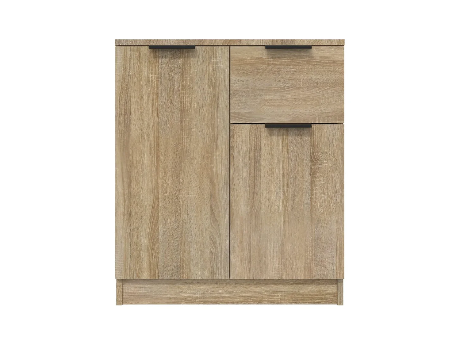 Sideboard aus Sonoma-Eiche, 60 x 30 x 70 cm, Holzwerkstoff
