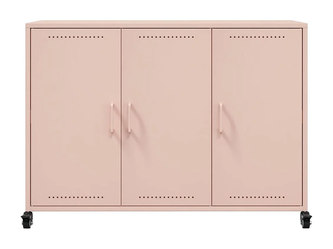 Rosa Sideboard 100,5x39x72 cm Stahl