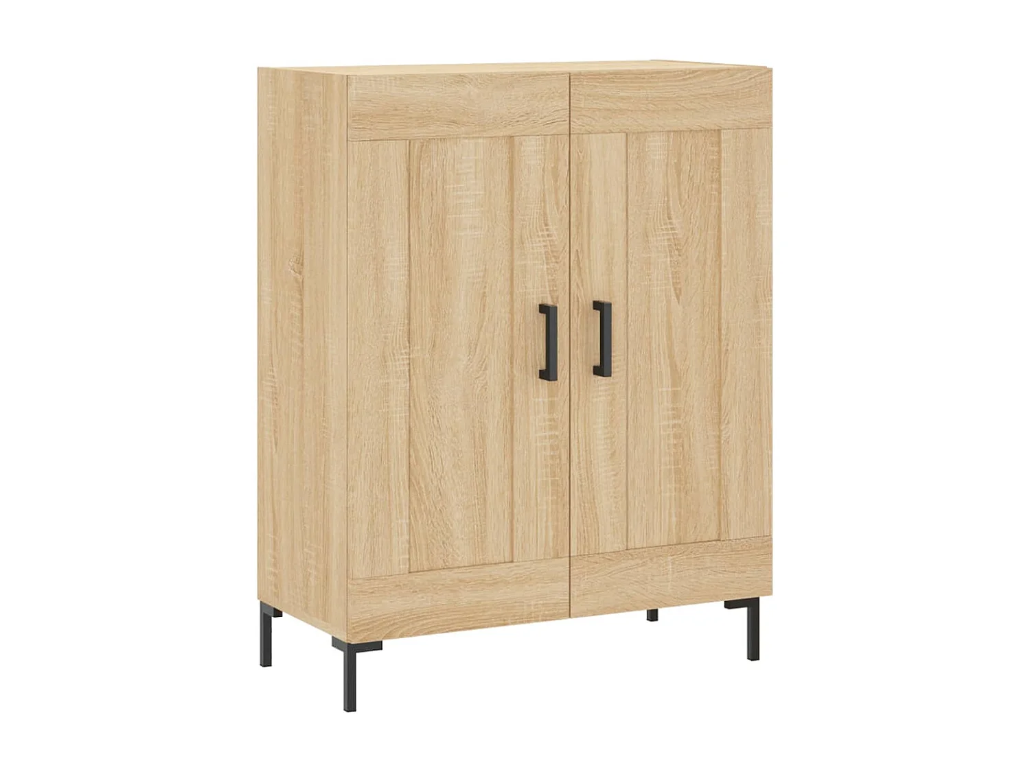 Buffet haut Chêne sonoma 69,5x34x180 cm Bois d'ingénierie
