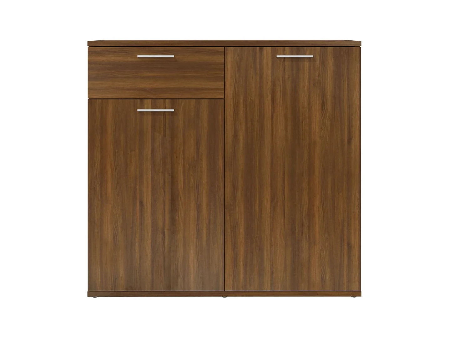 Buffet Chêne marron 80x36x75 cm Bois d'ingénierie