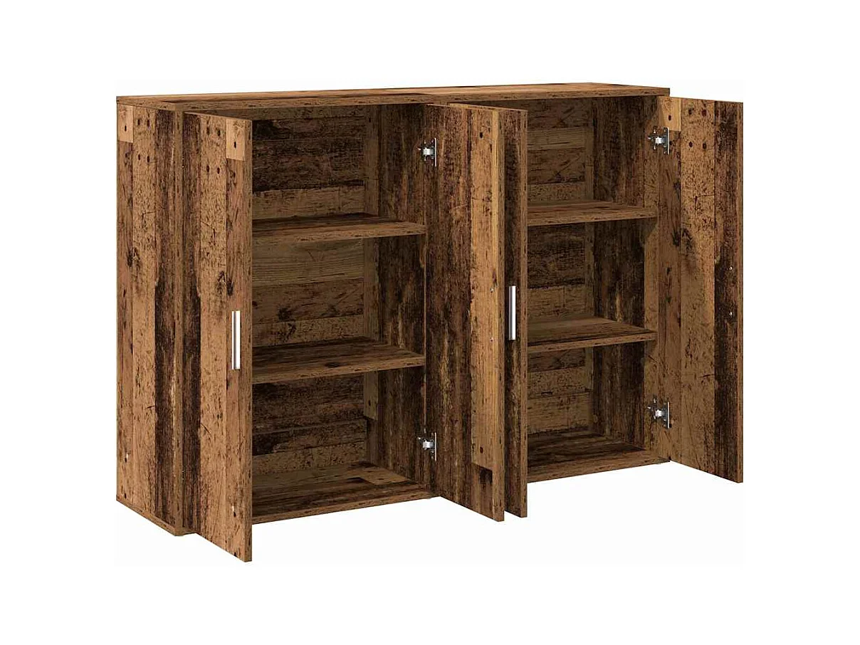 Credenza in legno antico 60 x 31 x 84 cm Legno ingegnerizzato