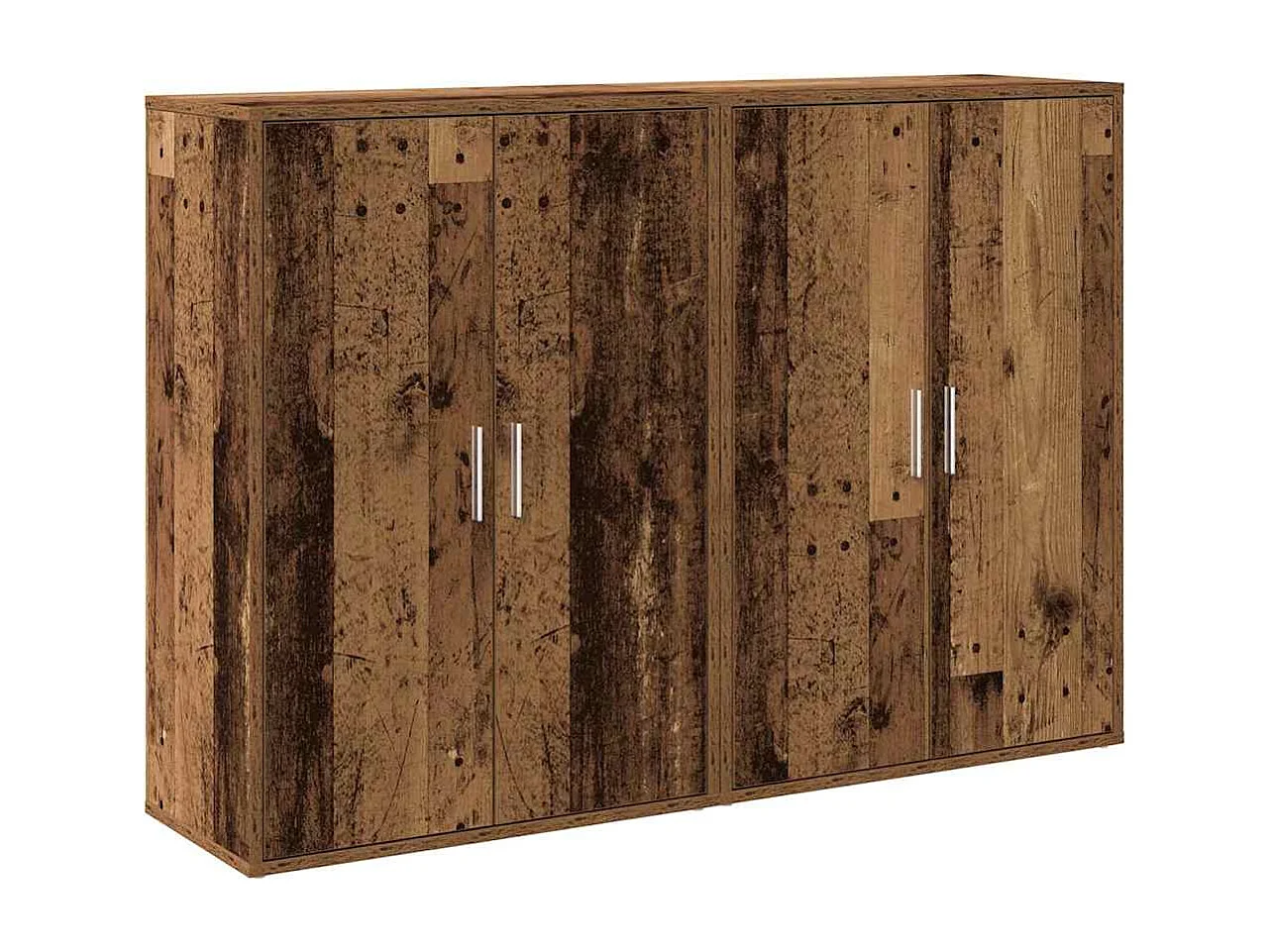 Sideboard Antikholz 60 x 31 x 84 cm Holzwerkstoff